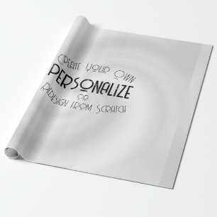 Create Your Own Custom Design Wrapping Paper