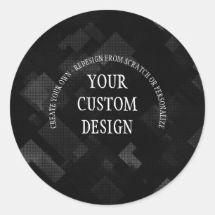 Create Your Own Custom Designed Classic Round Sticker