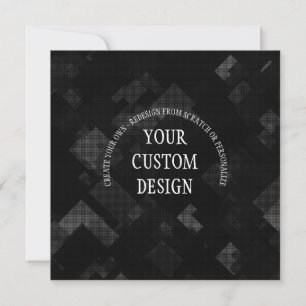 Create Your Own Custom Designed Flat Card