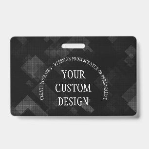 Create Your Own Custom Designed ID Badge