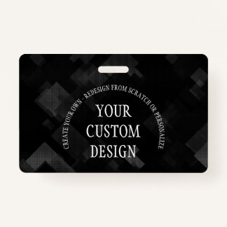 Create Your Own Custom Designed ID Badge
