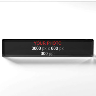 Create Your Own Custom 	Desk Nameplate