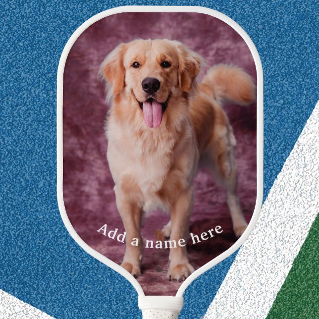 Create Your Own Custom Dog Owner Gift Pet Pickleball Paddle (Creator Uploaded)