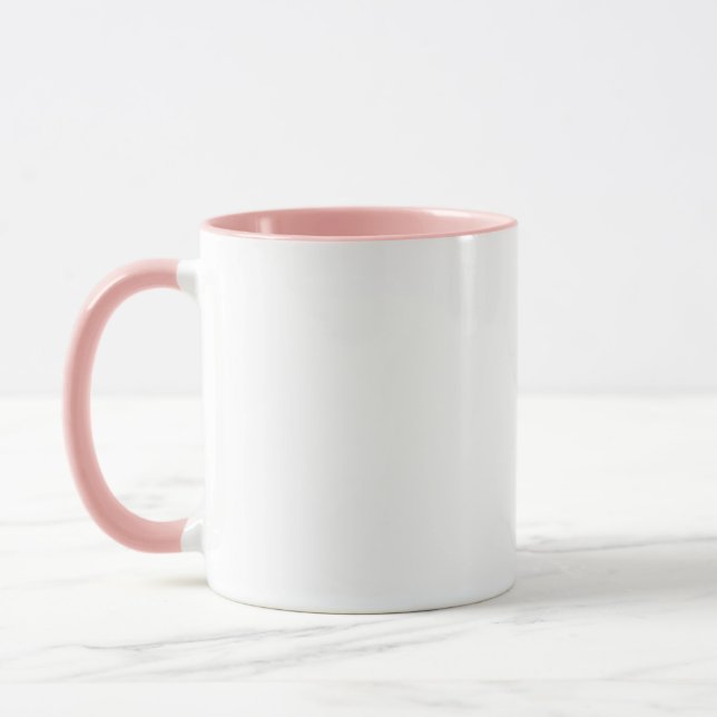  Create Your Own Custom Editable Photo Template Mug (Left)