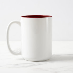  Create Your Own Custom Editable Photo Template Two-Tone Coffee Mug