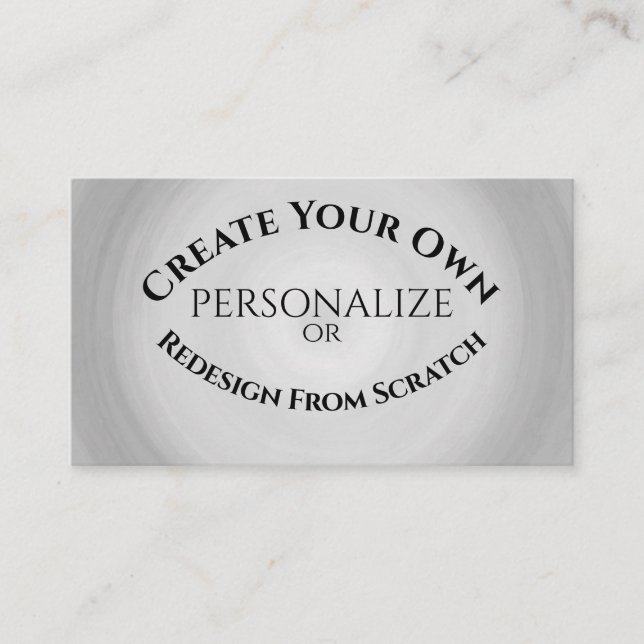 Create Your Own Custom Enclosure Card (Front)