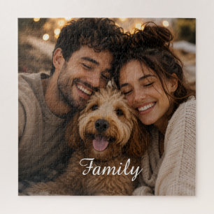 Create your own custom family jigsaw puzzle