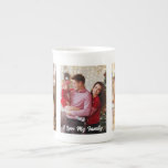 Create Your Own Custom Family Photo Bone China Mug<br><div class="desc">Create Your Own Custom Family Photo Bone China Mug</div>