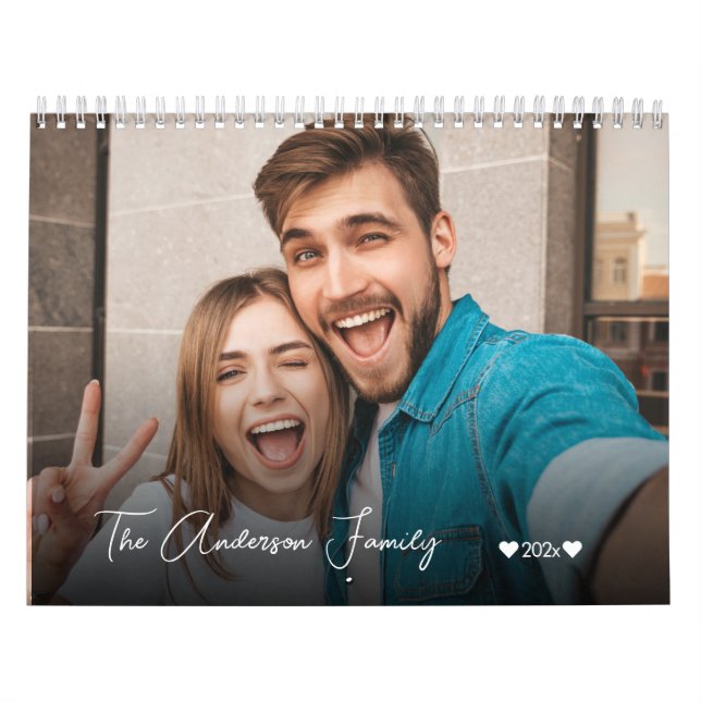 Create Your Own Custom Family Photo  Calendar (Cover)