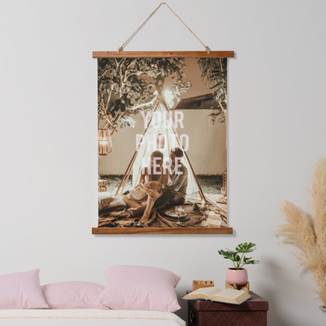 Create Your Own Custom Family Photo Keepsake  Hanging Tapestry (Bedroom)