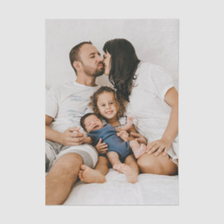 Create Your Own Custom Family Photo Personalised   Tissue Paper