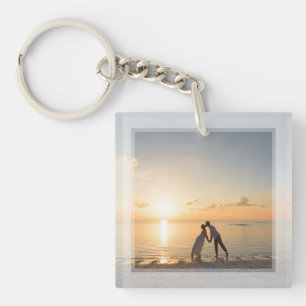 Create Your Own Custom Family Photo Wedding Favour Key Ring