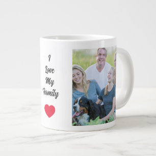 Create Your Own Custom Family Photos Large Coffee Mug