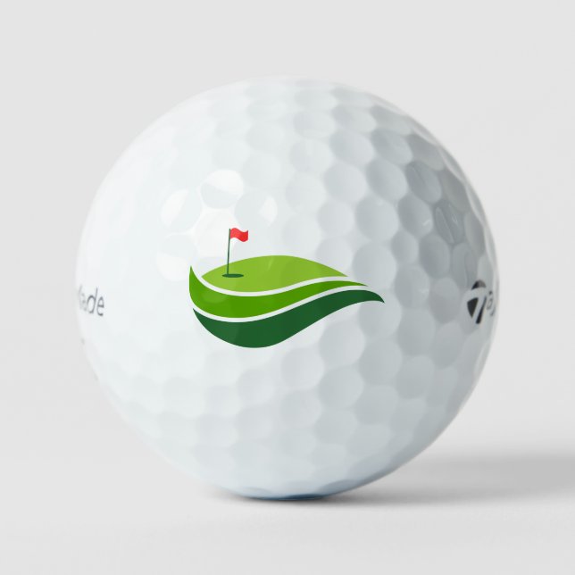 Create Your Own Custom Field Clubs Monogram Golf Balls (Front)