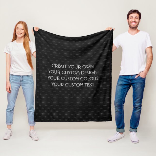 Create Your Own Custom Fleece Blanket (In Situ)