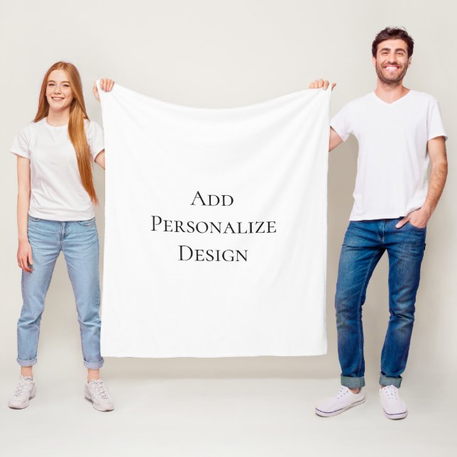 Create Your Own Custom  Fleece Blanket (In Situ)