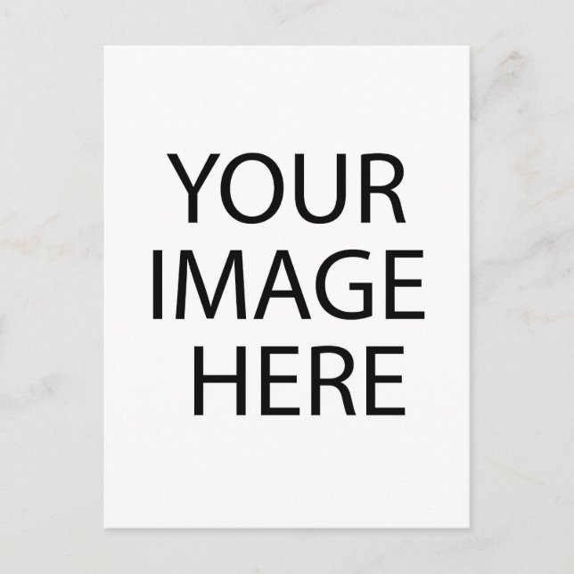 Create your own custom gifts! postcard (Front)