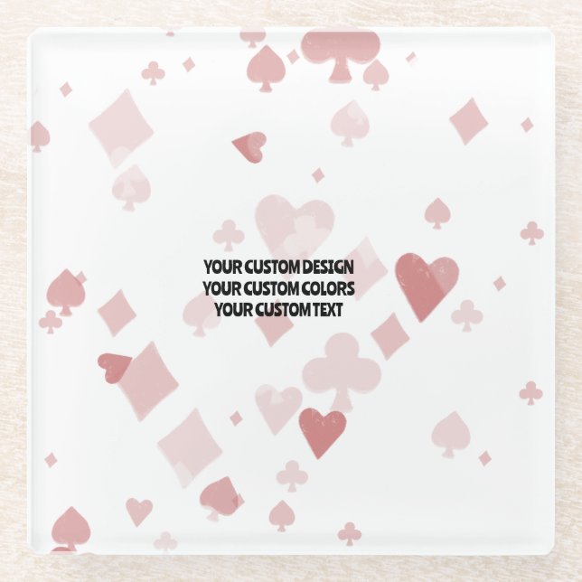 Create Your Own Custom Glass Coaster (Front)