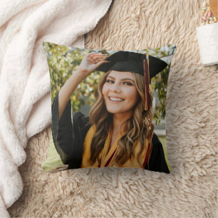 Create Your Own Custom Graduate 2 Photo Cushion