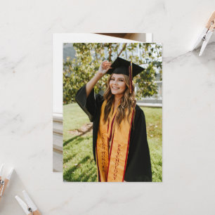 Create Your Own Custom Graduate 2 Photo Invitation
