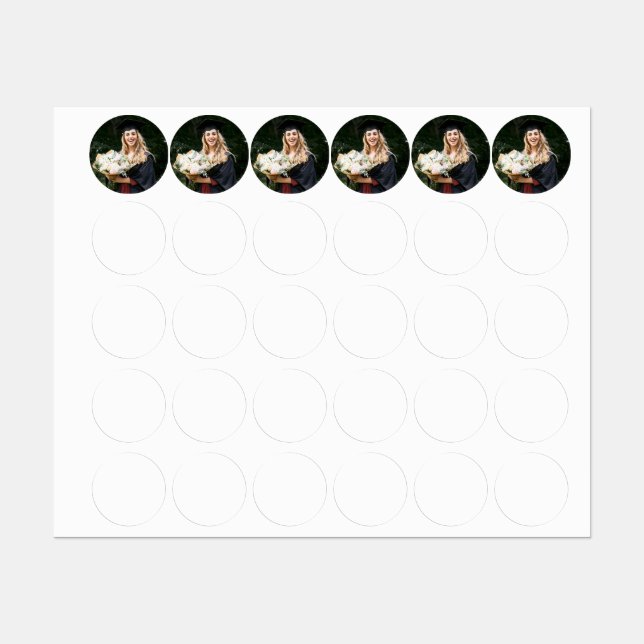 Create Your Own Custom Graduate Photo (Sheet)