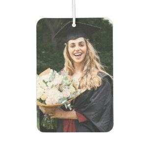 Create Your Own Custom Graduate Photo Car Air Freshener
