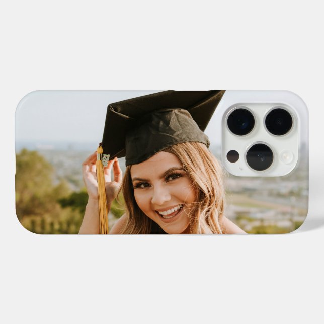 Create Your Own Custom Graduate Photo Case-Mate iPhone Case (Back (Horizontal))