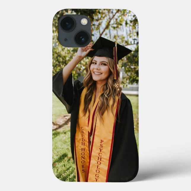 Create Your Own Custom Graduate Photo Case-Mate iPhone Case (Back)