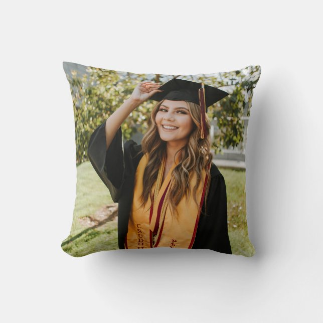 Create Your Own Custom Graduate Photo Cushion (Front)