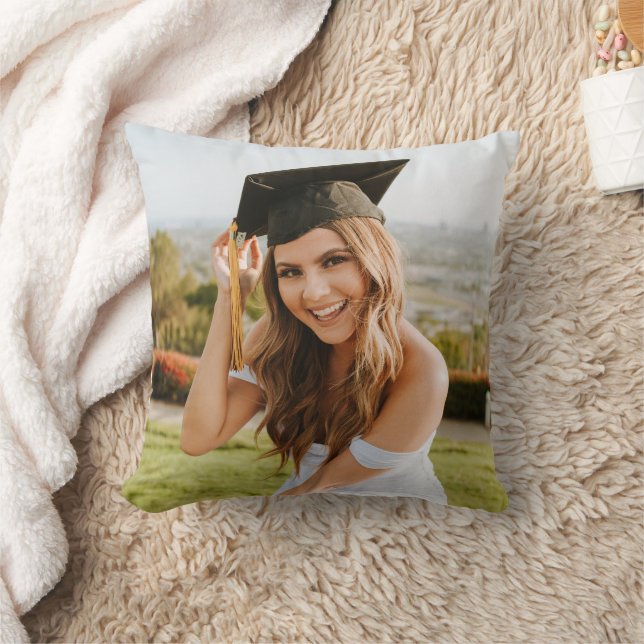 Create Your Own Custom Graduate Photo Cushion (Blanket)