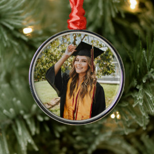 Create Your Own Custom Graduate Photo Metal Tree Decoration