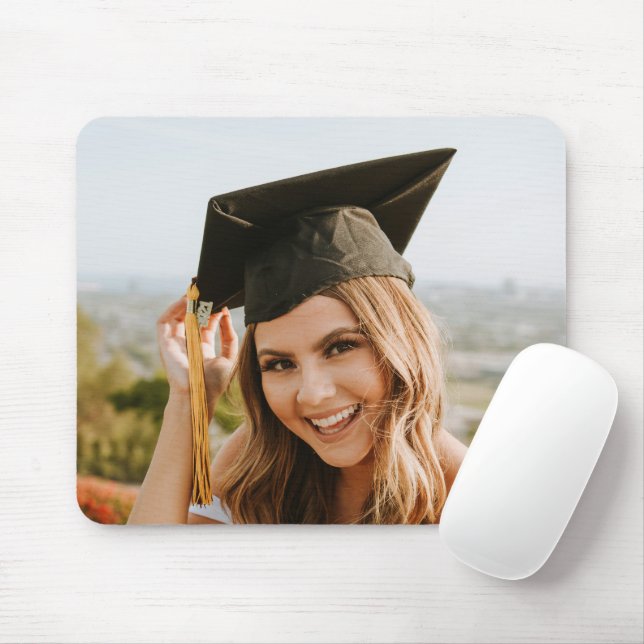 Create Your Own Custom Graduate Photo Mouse Mat (With Mouse)