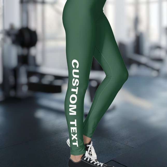 Create Your Own Custom Green Leggings (Creator Uploaded)