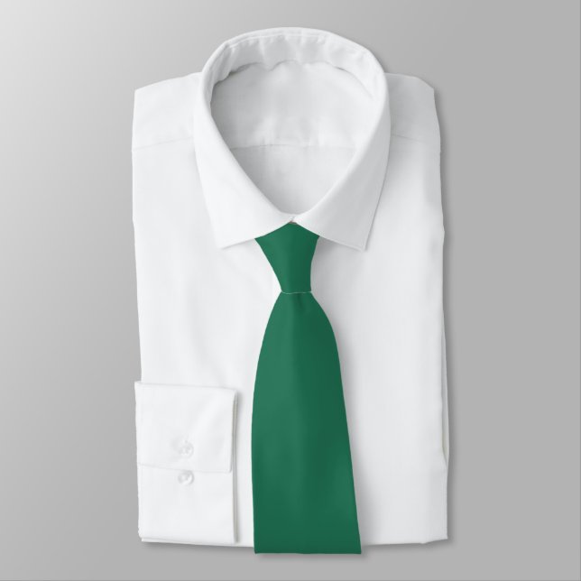 Create Your Own Custom Green Tie (Tied)