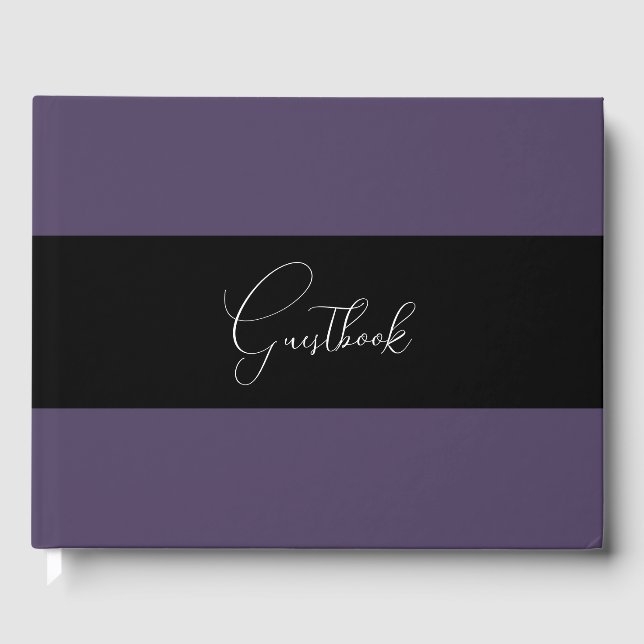 Create Your Own Custom Guest Book (Front)