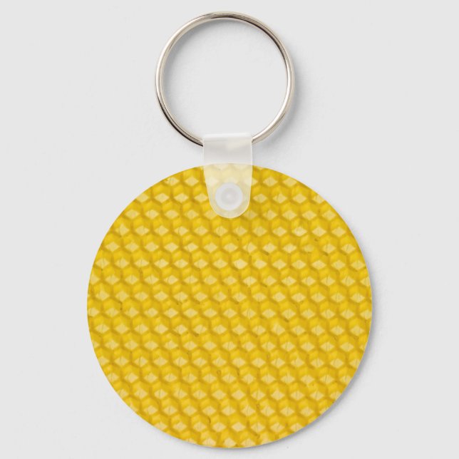Create Your Own Custom Honeycomb Template Key Ring (Front)