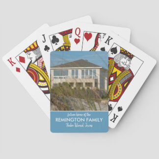 Create Your Own -  Custom House Photo Playing Cards
