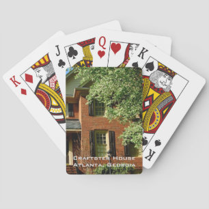 Create Your Own - Custom House Photo Template Playing Cards