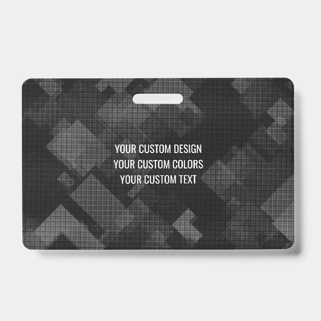 Create Your Own Custom ID Badge (Front)