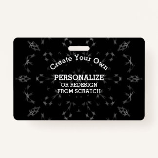 Create Your Own Custom ID Badge