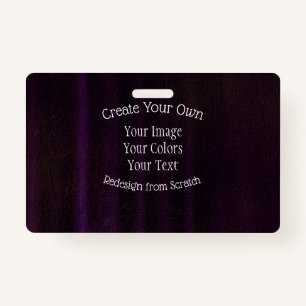 Create Your Own Custom ID Badge