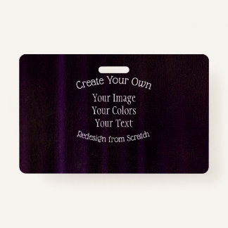 Create Your Own Custom ID Badge