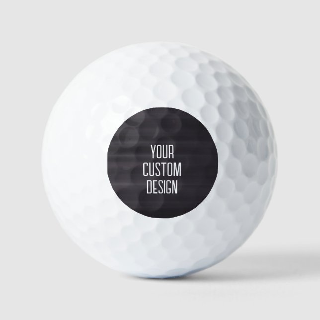 Create Your Own Custom Image Golf Balls (Front)