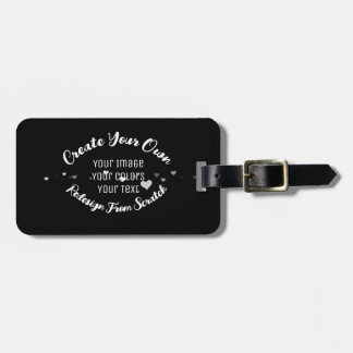 Create Your Own Custom Image Luggage Tag