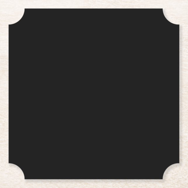 Create Your Own Custom Image Paper Coaster (Front)