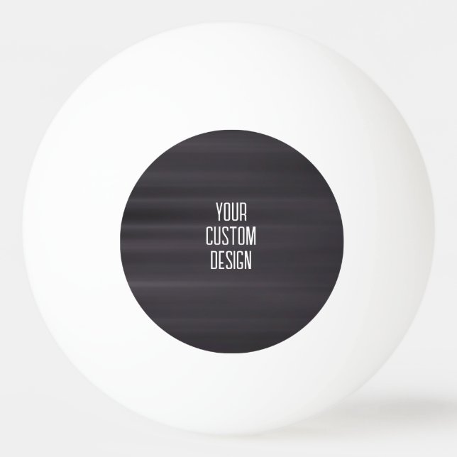 Create Your Own Custom Image Ping Pong Ball (Front)