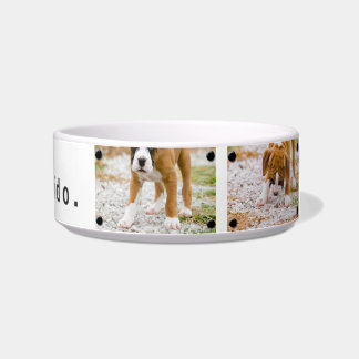Create Your Own Custom Image & Text Dog Food Bowl