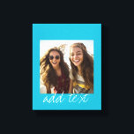 Create Your Own Custom Instagram Art Canvas Print<br><div class="desc">A great way to display your square photos from your online account.  Add one square photo to  make a great memento. If you need to adjust the text or picture,  click on the customise link.</div>