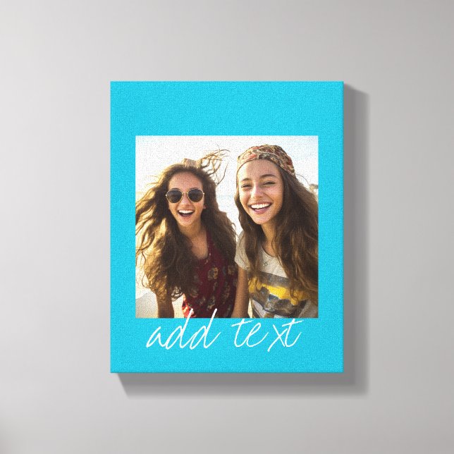 Create Your Own Custom Instagram Art Canvas Print (Front)