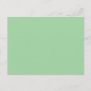Create Your Own Custom Irish Sea Green Postcard